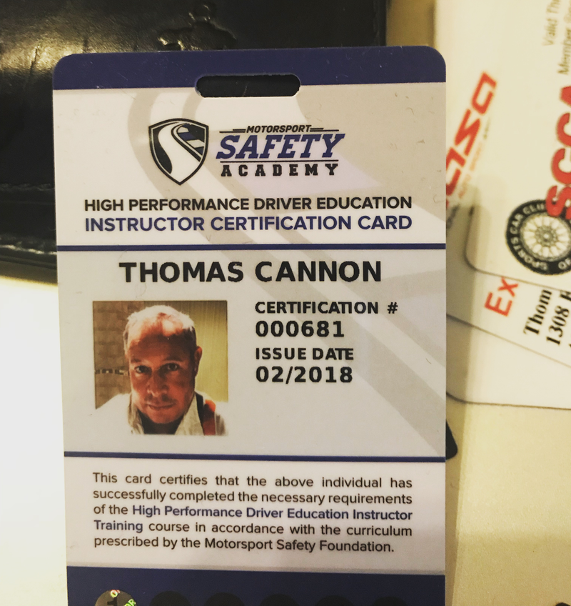 Illustration for article titled Your thoughts about HPDE instructor certification?